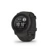 Garmin Instinct 2 Solar, Smaller-Sized Rugged Outdoor Watch with GPS, with Solar Charging Capabilities, Built for All Elements, Multi-GNSS Support, Tracback Routing and More, Graphite view 1