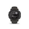 Garmin Instinct 2 Solar, Smaller-Sized Rugged Outdoor Watch with GPS, with Solar Charging Capabilities, Built for All Elements, Multi-GNSS Support, Tracback Routing and More, Graphite view 2