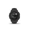 Garmin Instinct 2S Solar, Smaller-Sized Rugged Outdoor Watch with GPS, with Solar Charging Capabilities, Built for All Elements, Multi-GNSS Support, Tracback Routing and More, Graphite view 2