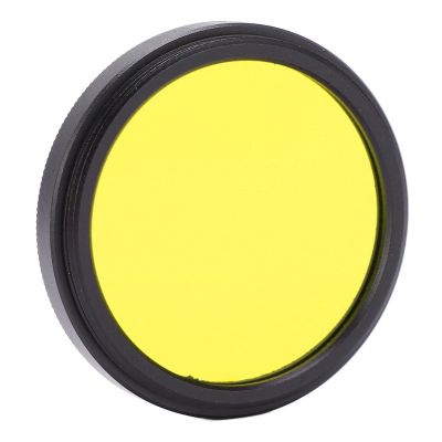 37mm Full Color Lens Filter with Storage Box, Red/Green/Blue/Orange/Yellow Filter for SLR Cameras, Colored Filter for Photography, Camera Accessories(Yellow)