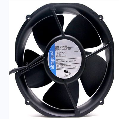 2214F/2TDH4PR 220x220x60mm 24V 4200mA 100W 22CM 4-Wire Cooling Fan