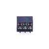 10 Pcs 2x3P 2mm Female Header Plug-in, P=2mm 2.00mm A2005HWV-2x3P view 1