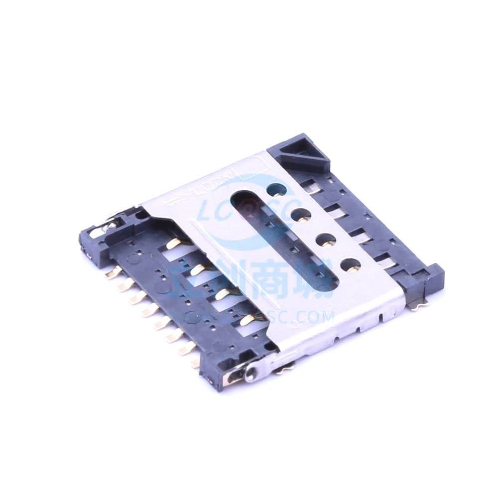 5 Pcs Clamshell Type MICROSIM Card Holder SIM Card Connector SMD Card Holder SMC-220