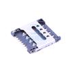 5 Pcs Clamshell Type MICROSIM Card Holder SIM Card Connector SMD Card Holder SMC-220 view 1