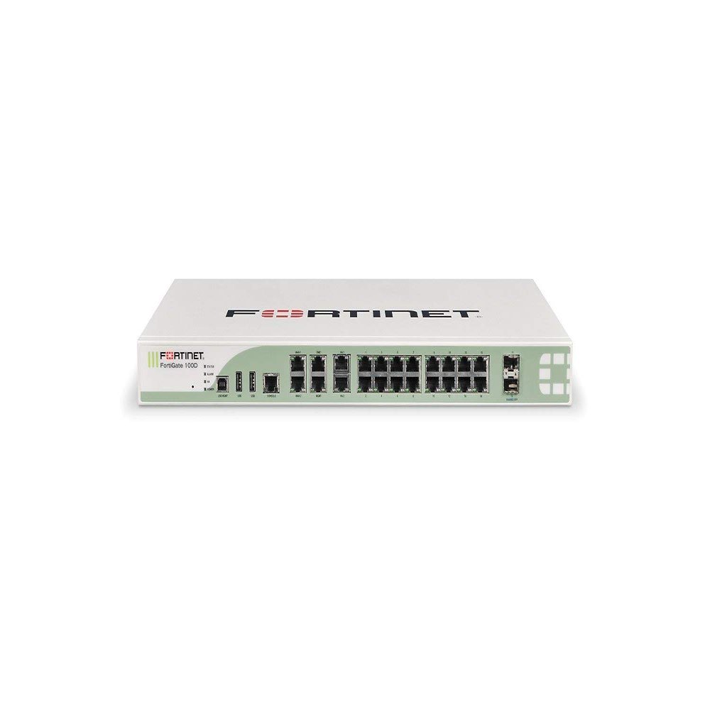 FORTINET | FG-100D | FortiGate-100D Network VPN Security Firewall (Renewed)
