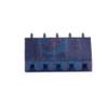 10 Pcs 1x5P 2.54mm Female Header Plug-in, P=2.54mm 2.54mm B-2200S05P -A120 view 1