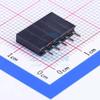 10 Pcs 1x5P 2.54mm Female Header Plug-in, P=2.54mm 2.54mm B-2200S05P -A120 view 2