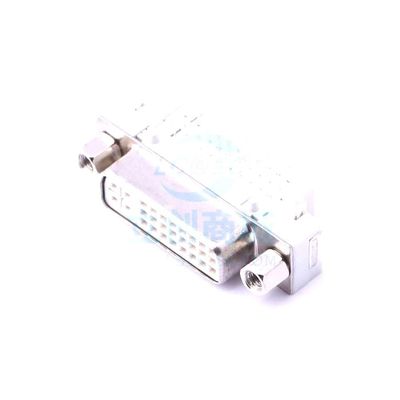 2 Pcs DVI24P+590 Degree Plug-in Board with Screws, White Glue D-Sub/DVI/HDMI Connector Plug-in DVI HYC02-DVI29-371
