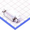 2 Pcs DVI24P+590 Degree Plug-in Board with Screws, White Glue D-Sub/DVI/HDMI Connector Plug-in DVI HYC02-DVI29-371 view 3
