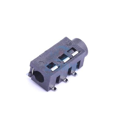 10 Pcs 3.5mm Headphone Holder Metal Head Four-pin Without Copper Sleeve Audio Connector SMD 3.5mm Headphone Holder PJ-320D-X