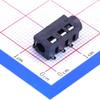 10 Pcs 3.5mm Headphone Holder Metal Head Four-pin Without Copper Sleeve Audio Connector SMD 3.5mm Headphone Holder PJ-320D-X view 3