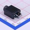 10 Pcs 3.5mm Headphone Holder Black/Vertical/Without Switch/Positive Function Audio Connector Plug-in 3.5mm Headphone Holder PJ-3583-B view 2