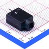 10 Pcs 3.5mm Headphone Holder Black/Vertical/Without Switch/Positive Function Audio Connector Plug-in 3.5mm Headphone Holder PJ-3583-B view 3