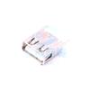 20 Pcs USB13.7 Straight Female USB Connector Plug-in Type-A USB 13.7 Straight Female view 1