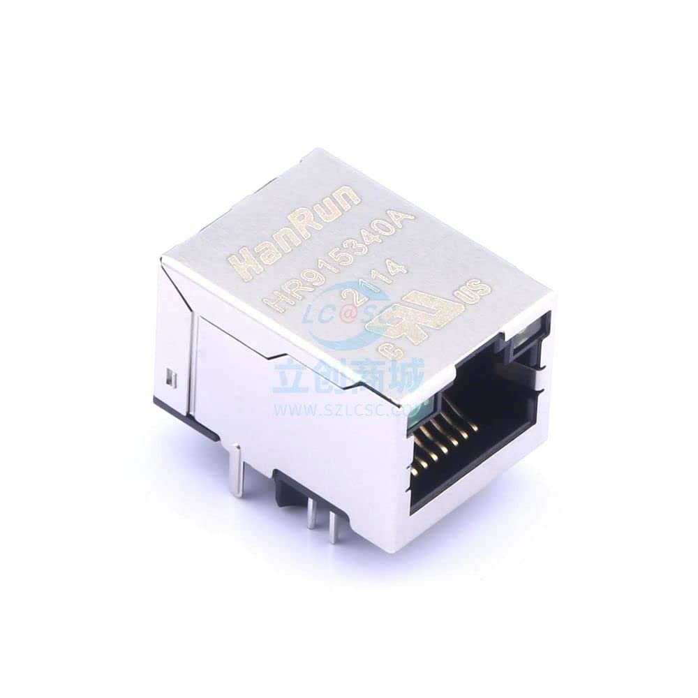 1 Pcs RJ45 Ethernet Connector (RJ45 RJ11) Plug-in RJ Socket HR915340A