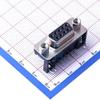 2 Pcs 9P2.77mm D-Sub/DVI/HDMI Connector-D-Sub FDB0902-F0DB300K6KA view 3