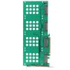 Cosiki Nvme Pcie Card, Expansion X16 Disk Array Extension Easy to Install Dual U.2 SFF8639 Interface Mini for 2.5in U.2 NVMe SSDSFF8639 PCIe Adapter view 3