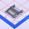 10 Pcs Card Socket Connector Mobile Phone, POS Machine Connector MICROTF flip Cover 1.6mm high Card Socket SD Card Connector SMD Card Socket XKNANO-1307-16 view 2