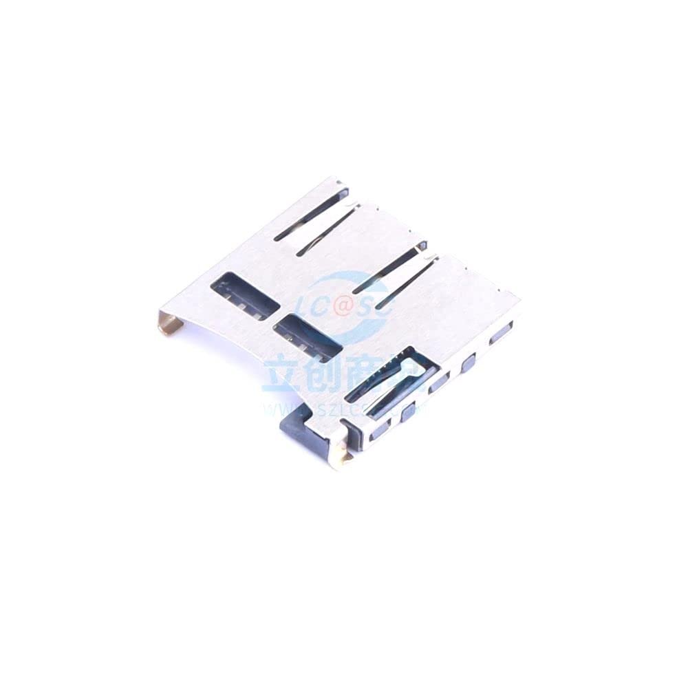 2 Pcs TF-Card SD Card Connector SMD Card Holder XKTF-001C