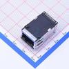 1 Pcs RJ451*1 Illuminated Ethernet Connector (RJ45 RJ11) Plug-in RJ Socket HR961160C view 2