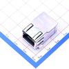 1 Pcs RJ451*1 Illuminated Ethernet Connector (RJ45 RJ11) Plug-in RJ Socket HR961160C view 3