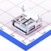 10 Pcs USB-A/F-1 * 4P 90 Degree Angled Plug K pin Female White Plastic Copper Shell USB Connector Plug-in Type-A U-USBAR04P-F002 view 3