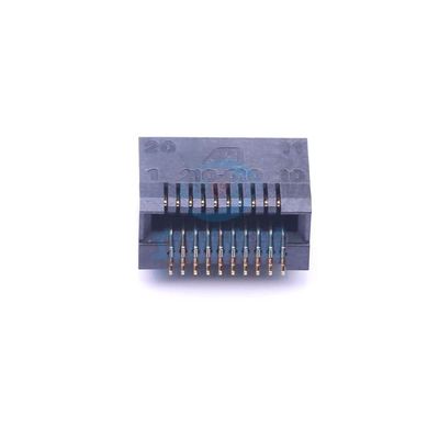 2 Pcs SFP0.8mm P Number: 200,000 Gigabit SFP+ Golden Finger Connector SMD SFP 0.8mm M42F-08P-020-P002G