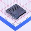 10 Pcs Card Socket Connector TCARD Double Pressure TF-Card External Welding SD Card Connector SMD Card Socket XKTF-015-N view 2