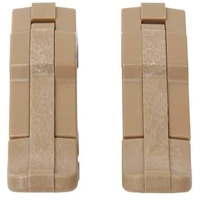 2 - Tan Pelican 1200 Replacement Latches.