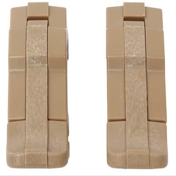 2 - Tan Pelican 1200 Replacement Latches.