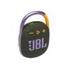 JBL Clip 4: Portable Speaker with Bluetooth, Built-in Battery, Waterproof and Dustproof Feature - Green (Renewed) view 1