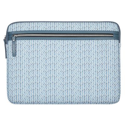 13-14 Arts Edition Sleeve - Herringbone, Blue