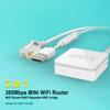 VONETS VAR11N-300 WiFi Bridge/Wireless Repeater/Mini Router/Ethernet to WiFi Convert with WAN/LAN 2 RJ45 Ports for Hotel IP Printer, Network Devices view 2