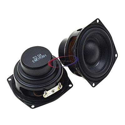 2PCS 2Inch Audio Speaker 52MM 4Ohm 10W Full Range Speakers Bass Multimedia Loudspeaker for Audio DIY