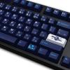 MOLGRIA Blue Hell Keycaps, PBT 129 Set for Gaming Keyboard, Cherry Profile Dye Sublimation Custom Keycaps with Japanese Font for Kailh Cherry MX 104/87/74/61 60 Keyboard ANSI Layout view 4