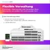 Aruba Instant On 1830 24-Port Gb Smart Switch - 24x 1G | 2X SFP | Fanless | EU Europe Cord (JL812A#ABB) view 4