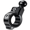 BRCOVAN Aluminum Alloy Mount Base with 0.67'' (17mm) TPU Ball for Handlebar Round Rails Diameter 0.5'' 0.87'' 1'' 1.26'' view 1