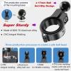 BRCOVAN Aluminum Alloy Mount Base with 0.67'' (17mm) TPU Ball for Handlebar Round Rails Diameter 0.5'' 0.87'' 1'' 1.26'' view 3