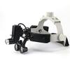 3.5X Magnification Binocular Loupes with 5W Head Lamp Brightness Spot Ajustable High Intensity Operation Chargeable Black view 3