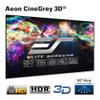 Elite Screens 158 inch CLR/ALR Projector Screen 2.35:1, Standard Throw Projection, Edge Free Ambient Light Rejecting Fixed Frame for Indoor Movie Screen Home Theater - Aeon CineGrey 3D AR158C3D-WIDE view 4