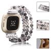 C&L Accessories Bracelet Compatible with Fitbit Versa 3/Fitbit Versa 4/Fitbit Sense 2/Fitbit Sense Bands for Women, Beaded Adjustable Gemstone Replacement Wristband Straps (Dragon vein) view 4