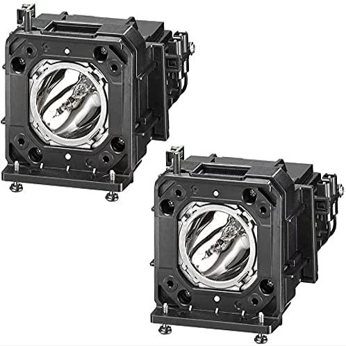 Decinat ET-LAD120 / ET-LAD120W Projector Lamp Replacement for Panasonic PT-DZ870, PT-DX100W, PT-DZ870EK, DZ870LW, DZ870UK, DZ870ULK,DZ870W Assembled with Genuine Original Bulb (Twin-Pack)