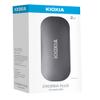 KIOXIA EXCERIA Plus Portable SSD 2TB - External Drive with USB 3.2 Gen2 Interface, Read/Write Speed up to 1050/1000 MB/s, (LXD10S002TG8) view 2