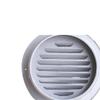 Unifizz Chimney Cap Polished 304 Stainless Steel Extractor Grille,180MM Nose External Vent for Ventalition, Silver, 2 Pcs. view 4