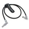 Alvin's Cables for Red-Komodo Rotatable Flexible Power-Cable 2-Pin Female to Adjustable Right-Angle 2-Pin Male Cord view 1
