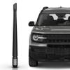 TEKK Carbon Fiber Short Antenna Compatible with Ford Bronco 2021-2023/7.9 Inches Premium Flexible Rubber/Designed for Enhance FM/AM Radio Signal Reception view 1