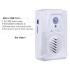 PIR Motion Sensor Activated Sound Player Speaker with USB Cable, Download Your own MP3 Audio Files to Play Speech, Music or Sound Effects (White) view 4