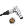 Alvin's Cables Timecode-Out-Cable for Sound-Devices|Tentacle-Sync Time-Code from 5-Pin-Male Right-Angle to 1/8"|3.5mm TRS 6Inch|15CM view 2