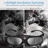 DLP 3D Glasses 2 Pack, JX30 Rechargeable 3D Active Shutter Glasses for All DLP-Link 3D Projectors, Compatible with BenQ, Optoma, Dell, Acer, Viewsonic DLP Projector, Can't Used for TV Computer view 4