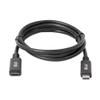 CLUB3D USB Gen1 Type-C Extension Cable 5Gbps 60W(20V/3A) 4K60Hz M/F 1m/3.28ft view 1